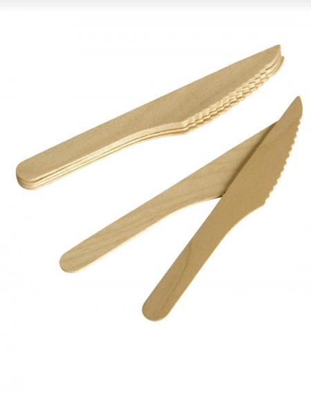 Ahşap Bıçak Fsc 100% Wood 50 Adet
