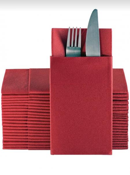 Aırlaıd Peçete 40x40cm 50 Adet Kırmızı