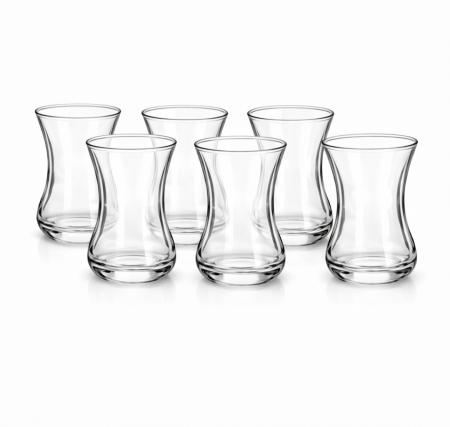 Cam Çay Bardağı Vefa 130cc 6 Lı Paşabahçe