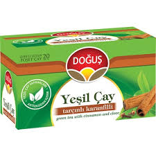Doğuş Bitki Çayı Yeşil Form Tarçınlı 20x1.75gr