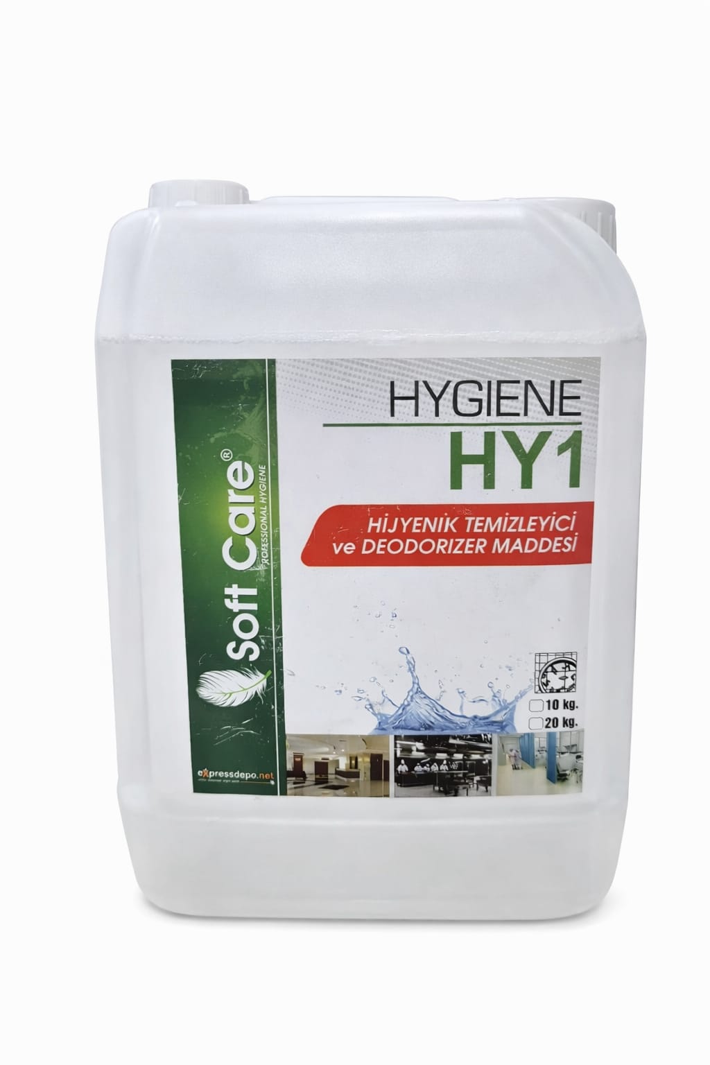 Softcare Hy1 Hygıene Konsantre Yüzey Tem. Maddesi 5 Lt
