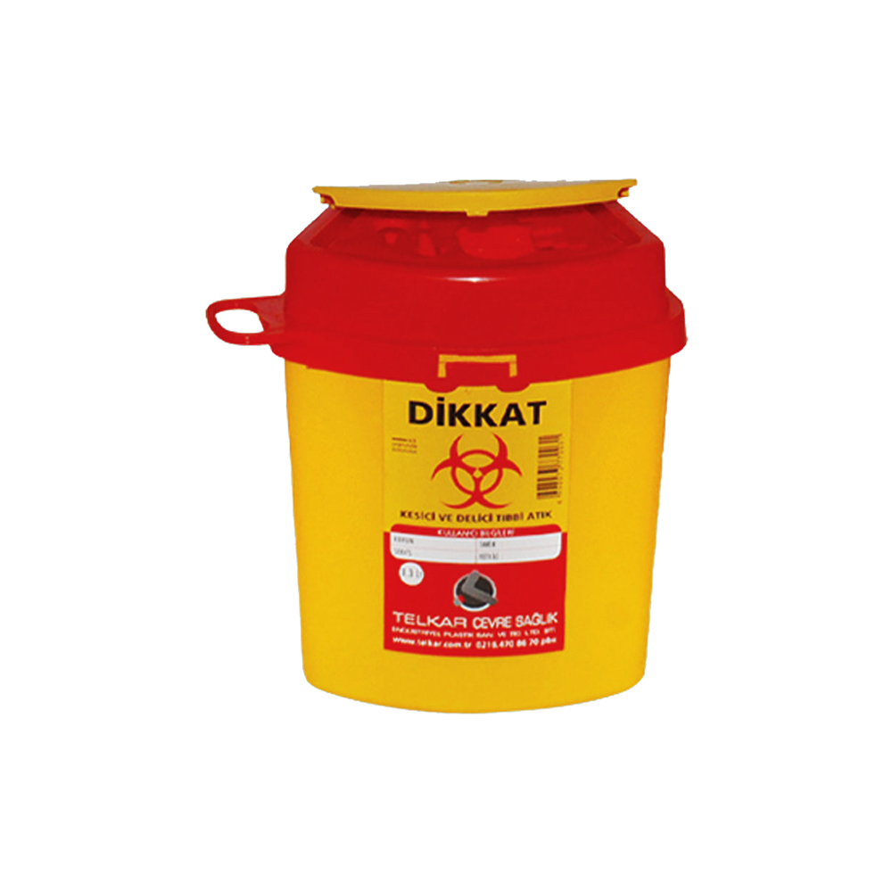 Tıbbi Atık Kutusu 1.3 Lt. Mini