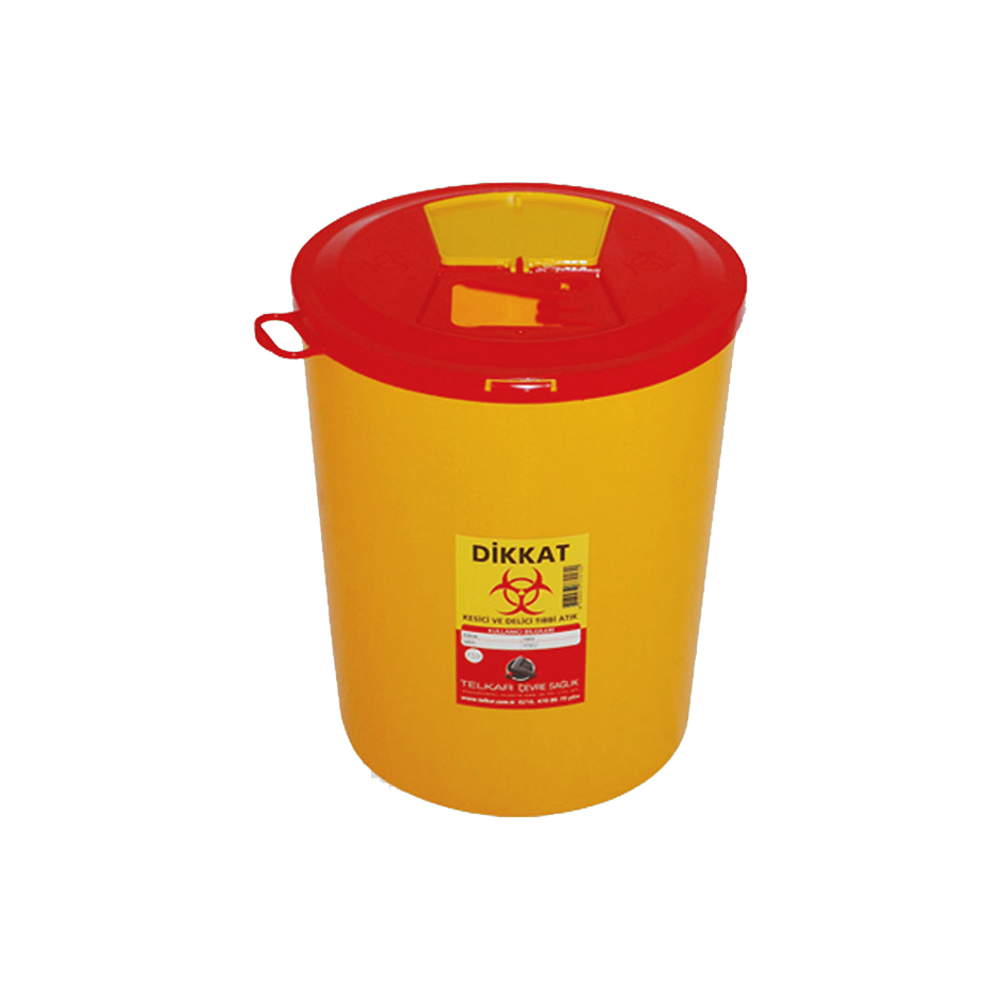 Tıbbi Atık Kutusu 10 Lt. Büyük